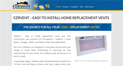 Desktop Screenshot of ezrvent.com